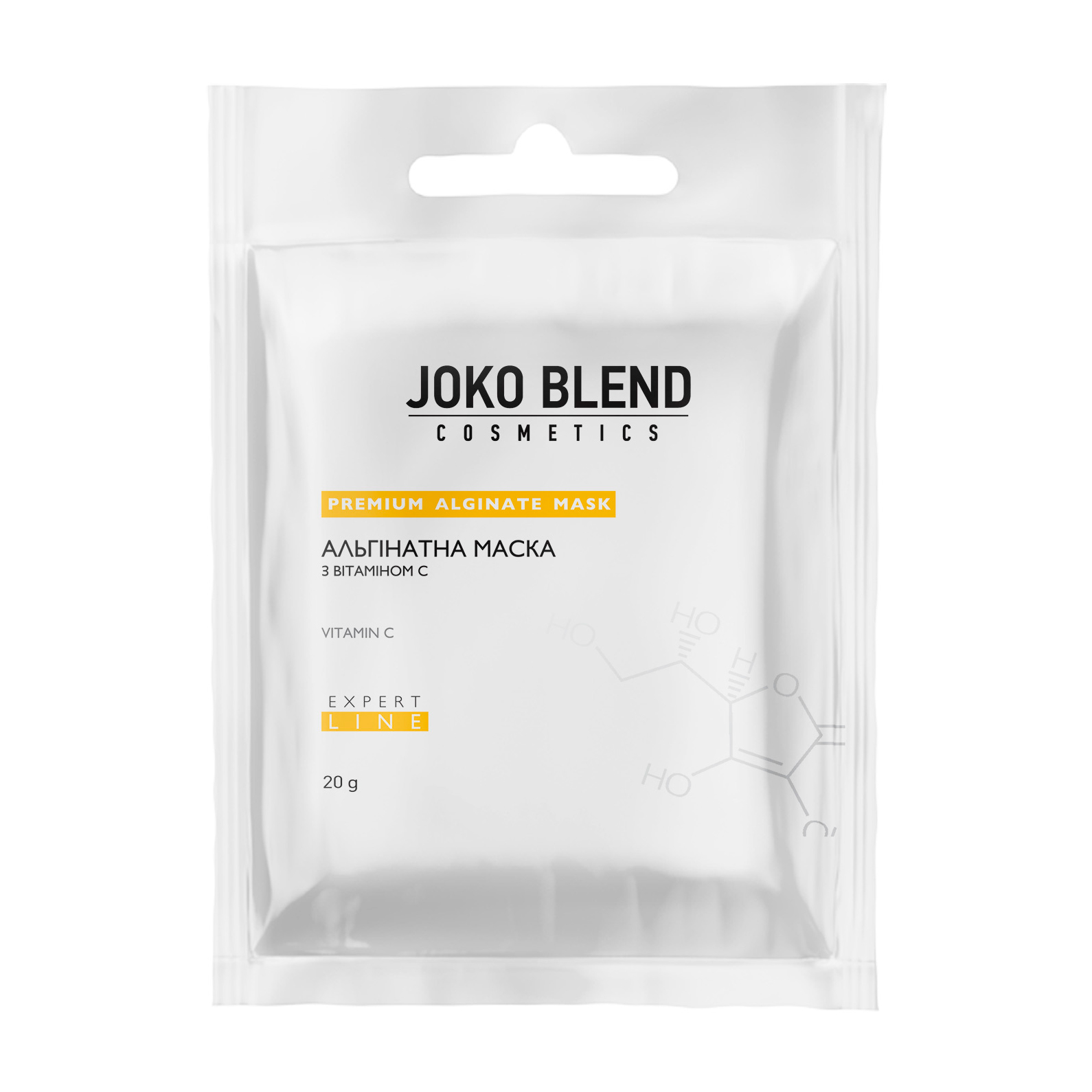 Альгiнатна маска Joko Blend Premium Alginate Mask з вiтамiном С, 20 г